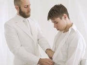 MissionaryBoyz - Young Missionary Boy Gives A Priest A Cum Facial