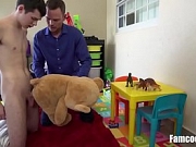 step Dad Gets A Teddy Bear As Fuck Toy