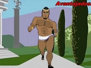 Hercules e Deuses Gay do Egito no Cartoon