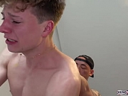 CUTE BLOND TWINK TAKES ARM SIZED COCK