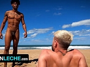 After Fucking His Gay Friend, Straight Dude Plows a Black Stud at the Beach