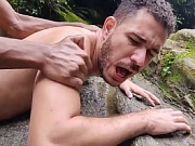 MACHO DOTADO ME FODEU NA CACHOEIRA