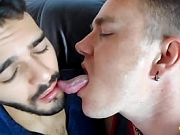 Leo Blue Throats Sebastian Cums With His Long Tongue