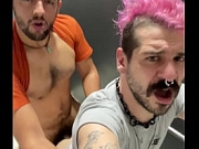 He fucked me bareback In the Public Toilet