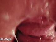 Curvy gay ass filled by hot sperm closeup