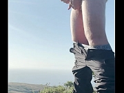 Teen jerks off in PUBLIC National Park