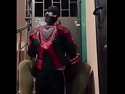 Young Scallyboy sucks by Big Chav Red handsome and powerful Man