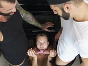 Stepfather Having a Stern Talk with His Boy and Fucks Him - Dadperv