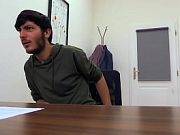 Ambitious Twink Hairdresser Compensates For His Lack Of Experience With A Raw Fuck At The Interview - BigStr